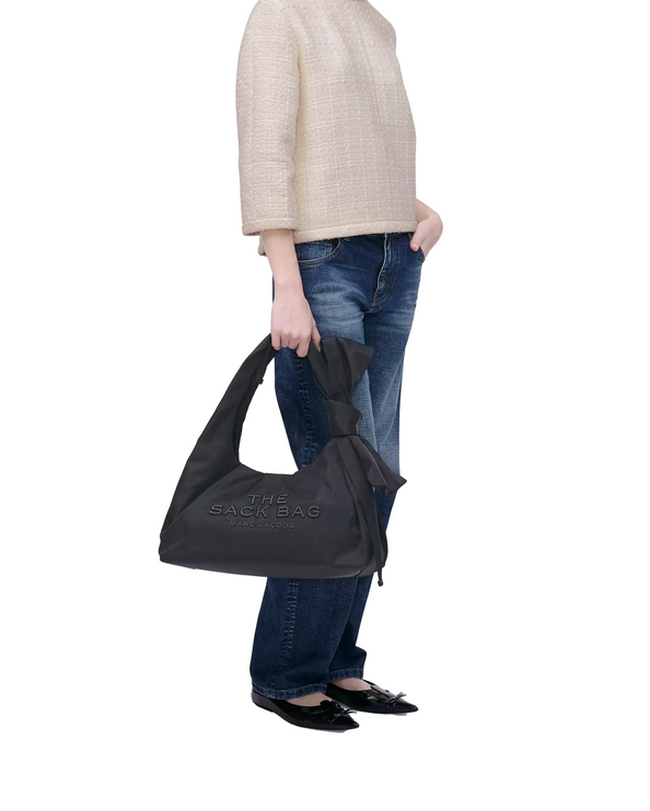 Marc Jacobs Women's The Bow Nylon Sack Bag Black