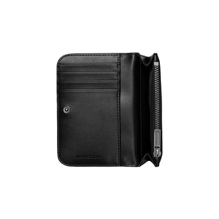 Michael Kors Men's Hudson Pebbled Leather Billfold Wallet Black