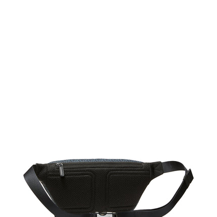 Michael Kors Men's Cooper Logo Belt Bag Admiral/Plblue/Silver