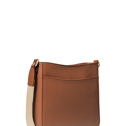 Michael Kors Women's Jet Set Travel Small Messenger Bag Luggage/Gold