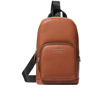 Michael Kors Men's Cooper Pebbled Leather Sling Pack Luggage