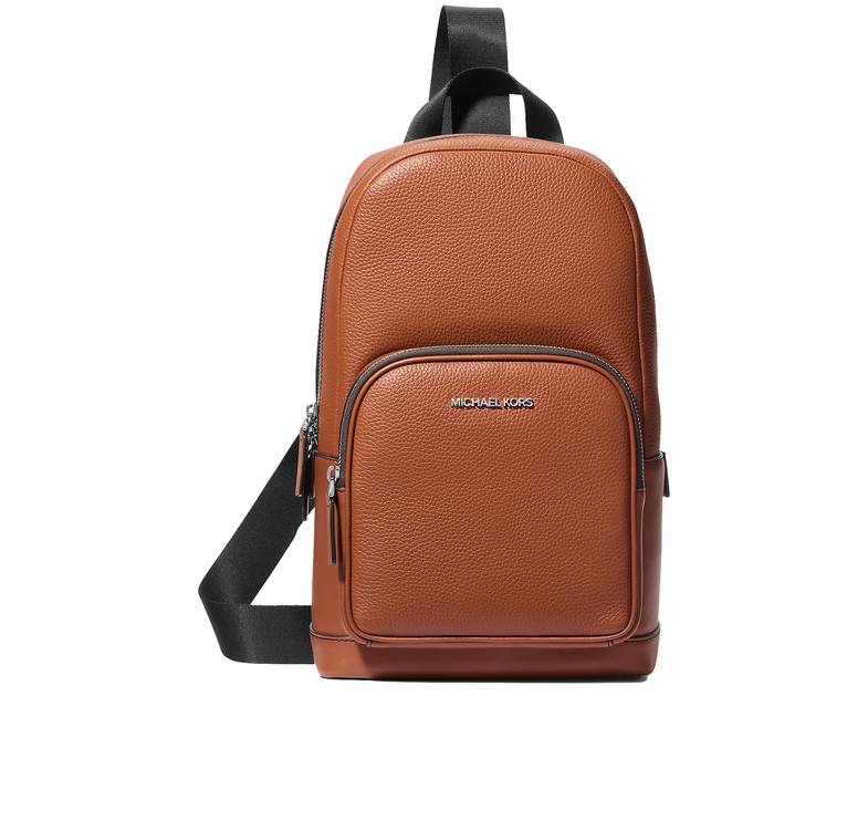 Michael Kors Men's Cooper Pebbled Leather Sling Pack Luggage