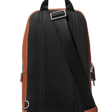 Michael Kors Men's Cooper Pebbled Leather Sling Pack Luggage