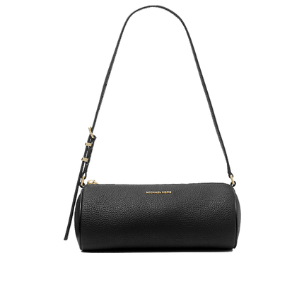 Michael Kors Women's Izzy Small Pebbled Leather Barrel Pochette Black