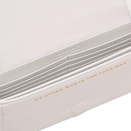 Marc Jacobs Women's David Shrigley X Marc Jacobs Leather Mini Bag White