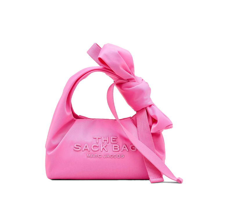 Marc Jacobs Women's The Bow Nylon Mini Sack Bag Bow Pink