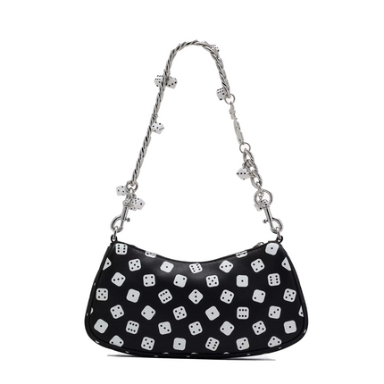 Marc Jacobs Women's Derrick Adams X Marc Jacobs Charm Shoulder Bag Black