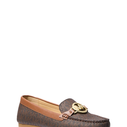 Michael Kors Women's Fulton Signature Logo Moccasin Brown