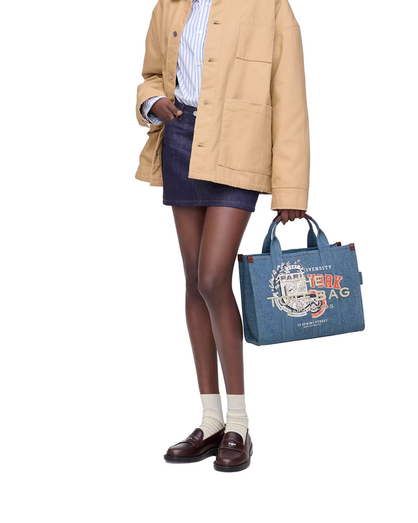 Marc Jacobs Women's The A.P.C. X Marc Jacobs Denim Medium Tote Bag