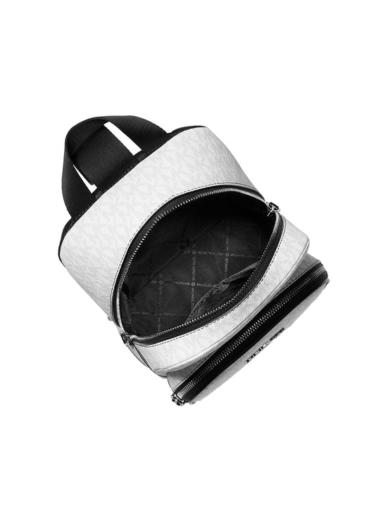 Michael Kors Men's Cooper Logo Sling Pack Bright White