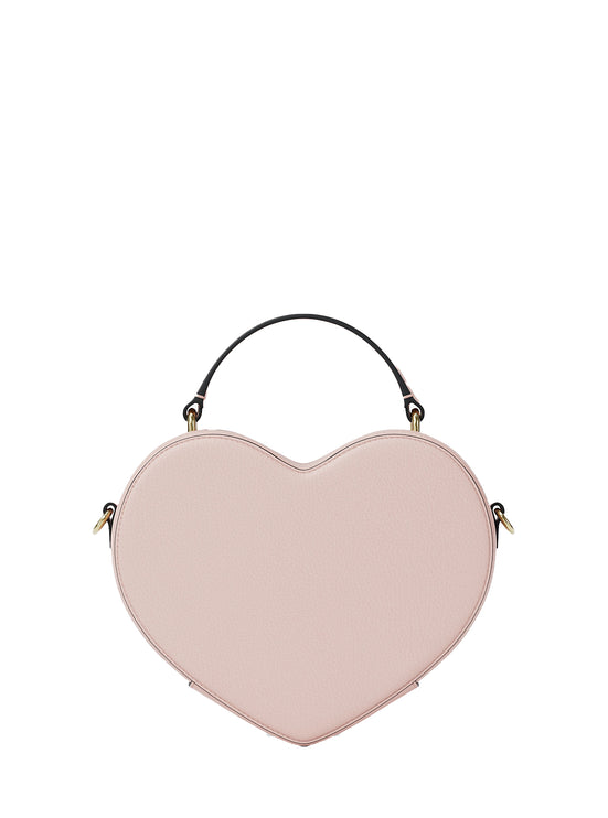 Michael Kors Women's Jet Set Small Heart Crossbody Bag Powder Blush/Gold