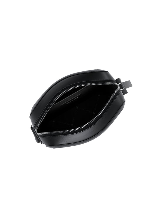 Michael Kors Men's Cooper Striped Signature Logo Flight Bag Cherry