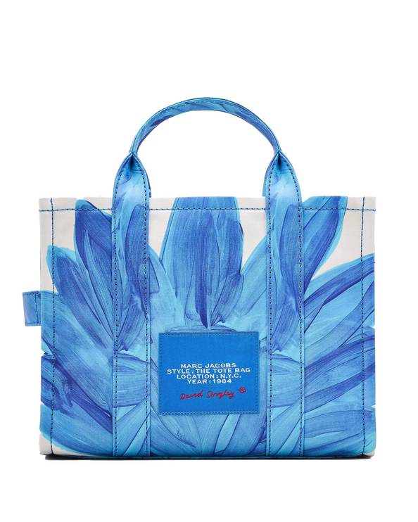 Marc Jacobs Women's David Shrigley X Marc Jacobs Canvas Medium Tote Bag Blue