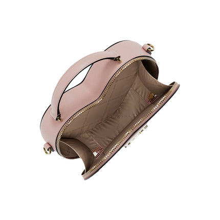 Michael Kors Women's Jet Set Small Heart Crossbody Bag Powder Blush/Gold