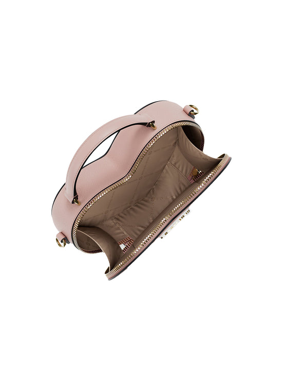 Michael Kors Women's Jet Set Small Heart Crossbody Bag Powder Blush/Gold