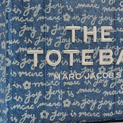 Marc Jacobs Women's The Joy Denim Medium Tote Bag Denim