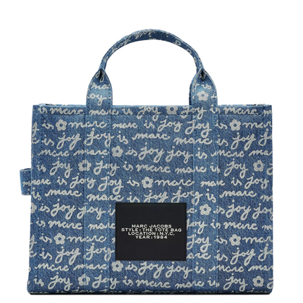 Marc Jacobs Women's The Joy Denim Medium Tote Bag Denim
