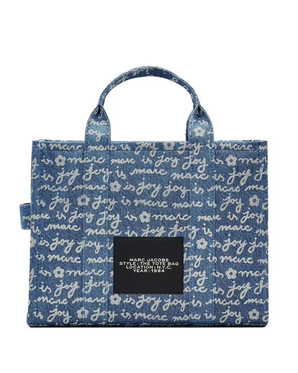 Marc Jacobs Women's The Joy Denim Medium Tote Bag Denim