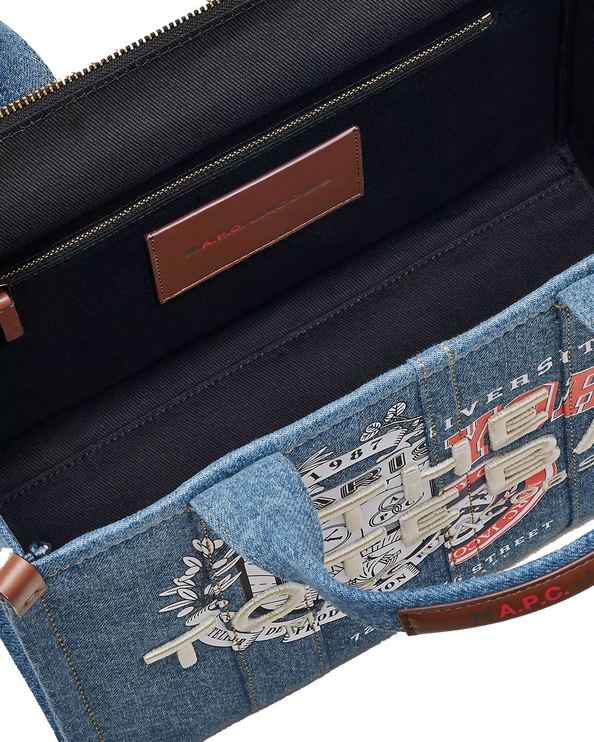 Marc Jacobs Women's The A.P.C. X Marc Jacobs Denim Medium Tote Bag