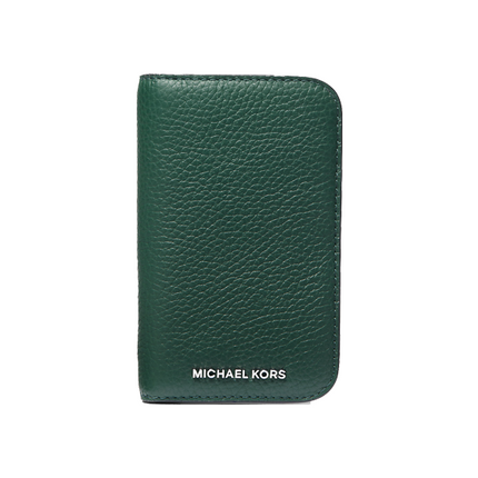 Michael Kors Men's Hudson Pebbled Leather Billfold Wallet Bosco