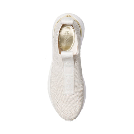 Michael Kors Women's Bodie Knit Slip-On Sneaker Cream Multi