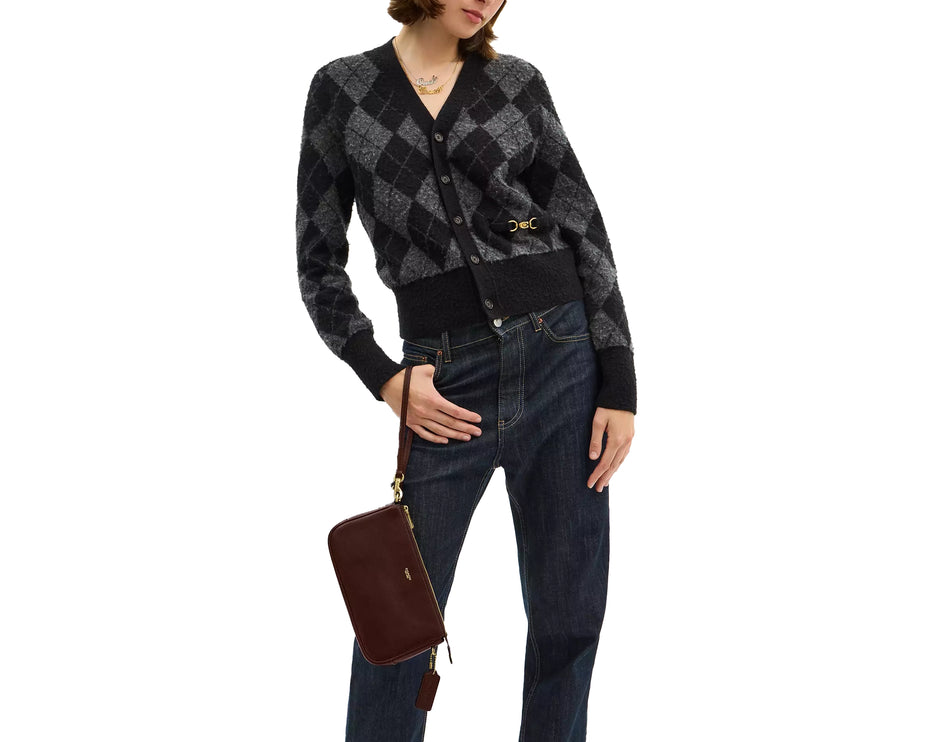 Coach Women's Plaza Bag Brass/Maple