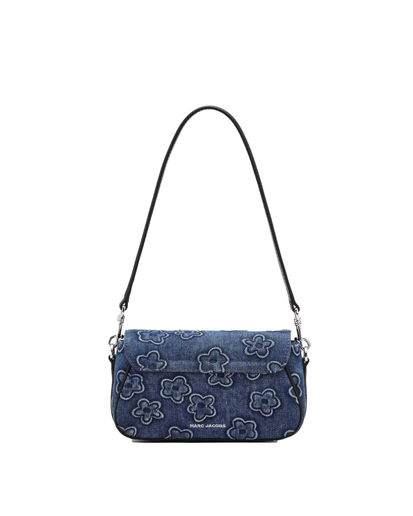 Marc Jacobs Women's The Puffy Daisy Denim Clover Shoulder Bag Denim