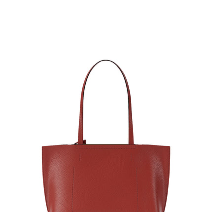 Michael Kors Women's Evelyn Small Tote Bag Crimson/Gold