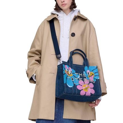 Marc Jacobs Women's Hattie Stewart X Marc Jacobs Denim Medium Tote Bag Denim