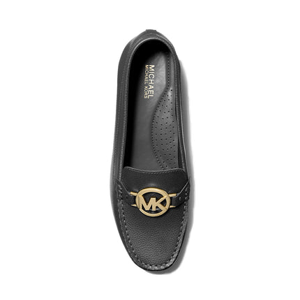 Michael Kors Women's Fulton Moccasin Black/Gold