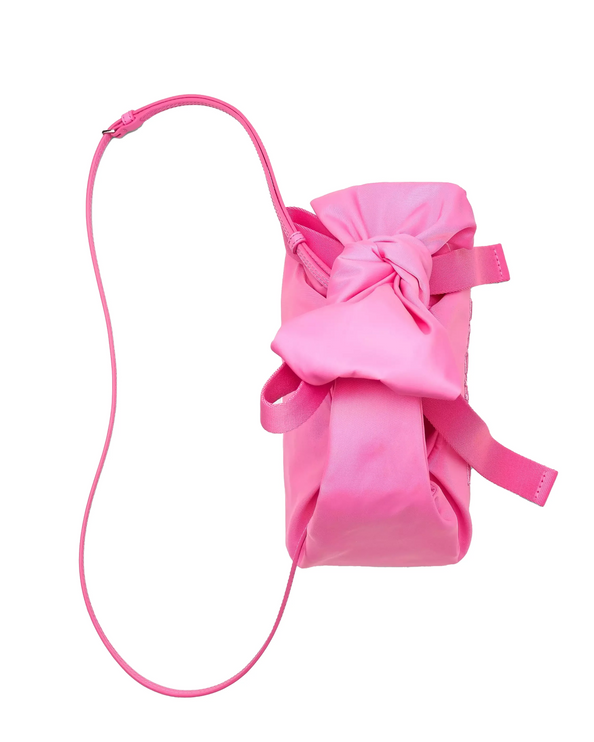 Marc Jacobs Women's The Bow Nylon Mini Sack Bag Bow Pink
