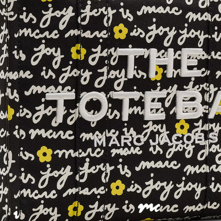 Marc Jacobs Women's The Joy Canvas Medium Tote Bag Black