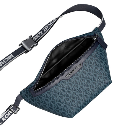 Michael Kors Men's Cooper Mini Logo Belt Bag Admiral/PlBlue