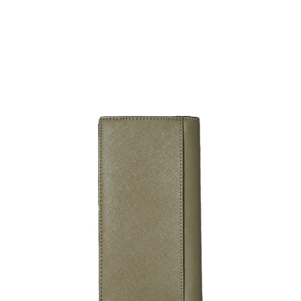 Michael Kors Men's Rivington Large Leather Wallet Olive