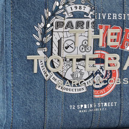 Marc Jacobs Women's The A.P.C. X Marc Jacobs Denim Medium Tote Bag