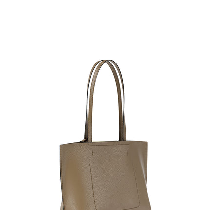 Michael Kors Women's Evelyn Small Tote Bag Husk/Gold