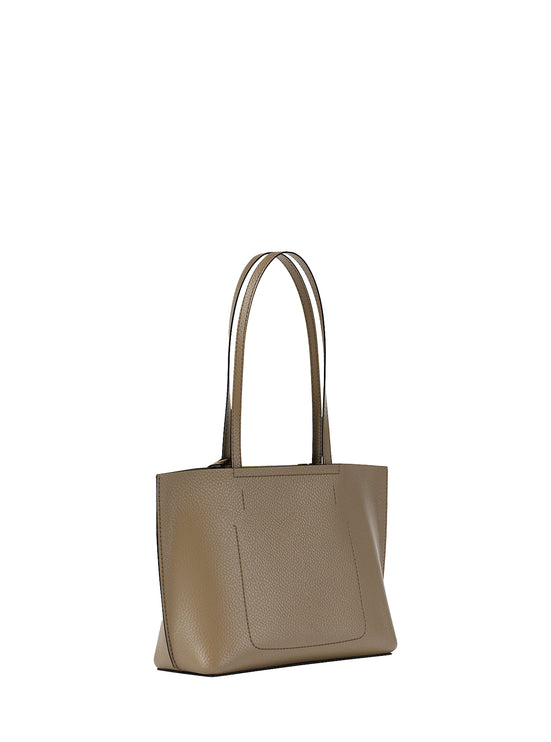 Michael Kors Women's Evelyn Small Tote Bag Husk/Gold