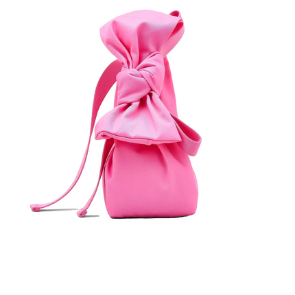 Marc Jacobs Women's The Bow Nylon Mini Sack Bag Bow Pink