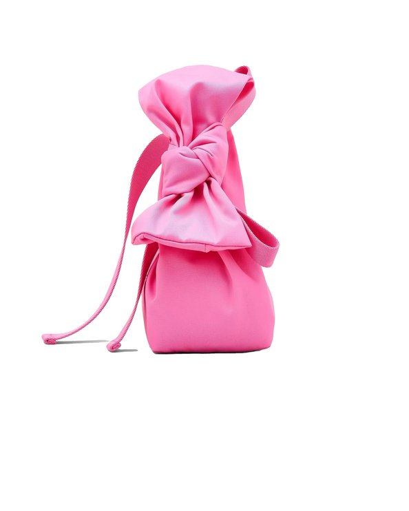 Marc Jacobs Women's The Bow Nylon Mini Sack Bag Bow Pink