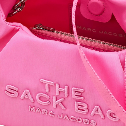 Marc Jacobs Women's The Bow Nylon Mini Sack Bag Bow Pink