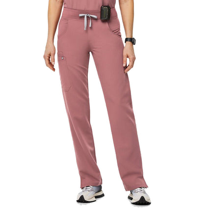 FIGS Women's Kade Cargo Scrub Pants Mauve