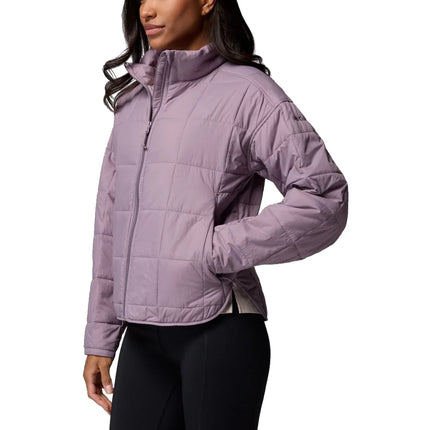 Columbia Women's Sienna Hill Quilted Jacket Shale Purple