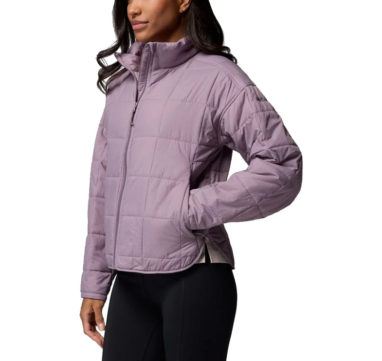 Columbia Women's Sienna Hill Quilted Jacket Shale Purple
