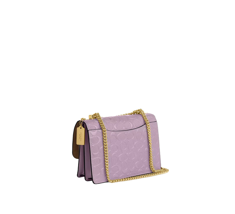 Coach Women's Klare Crossbody Bag In Signature Leather Silver/Jasmine