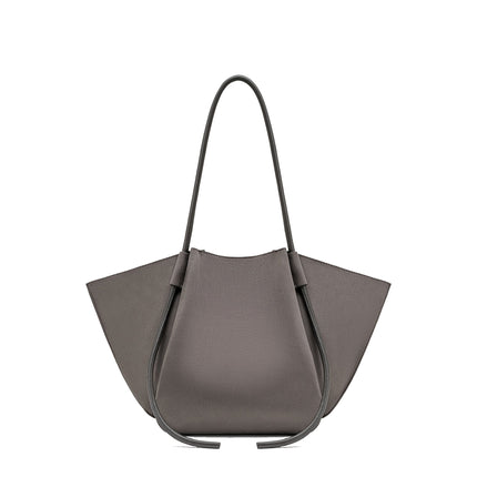 JW PEI Women's Nala Faux Suede Wide Tote Bag - Dark Gray