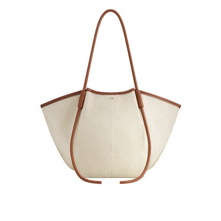 JW PEI Women's Nala Wide Tote Bag - Brown Canvas
