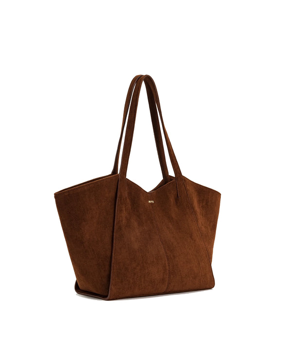 JW PEI Women's Kiana Large Capacity Tote Bag - Dark Brown