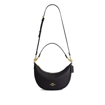 Coach Women's Aria Shoulder Bag Gold/Black