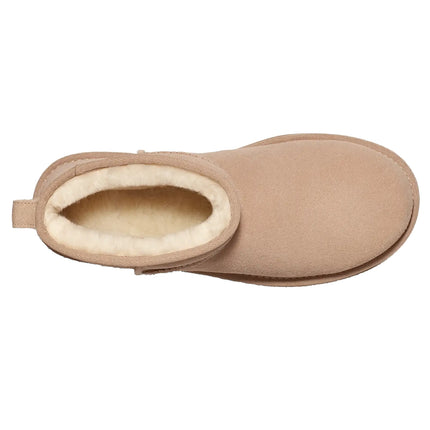 UGG Classic Ultra Mini Platform kadın botu, bej (sand) süet