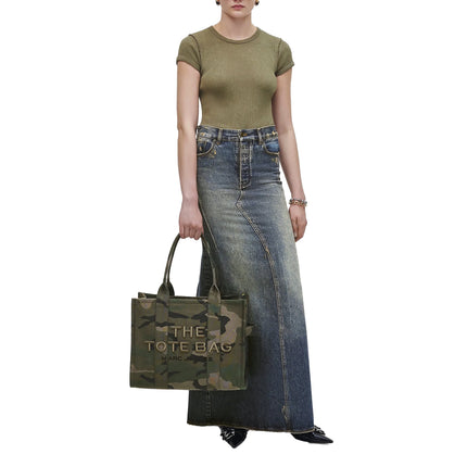Marc Jacobs Women's The Camo Jacquard Large Tote Bag Camo Multi